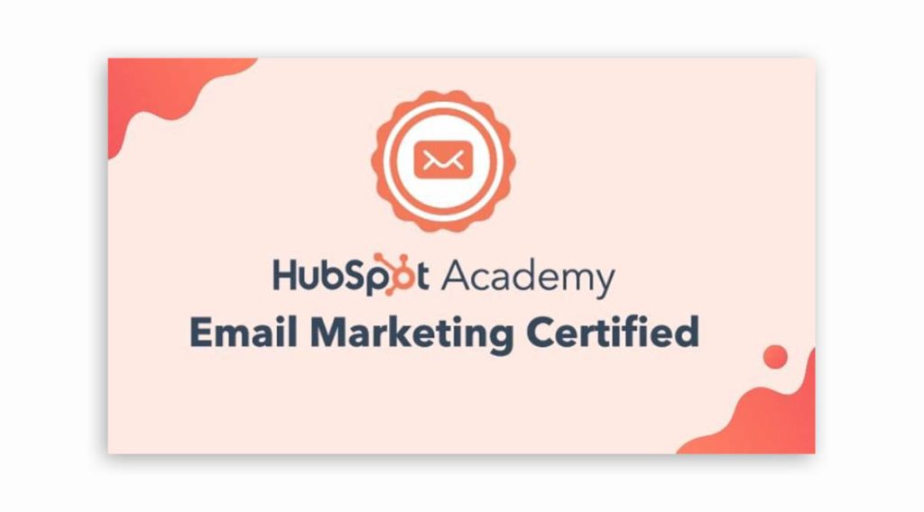 HubSpot Email Marketing Certification